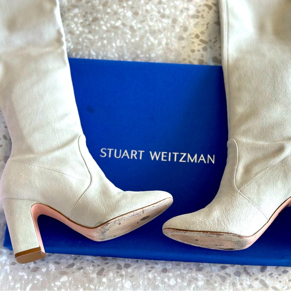 Stuart Weinman high heel over the knee boots